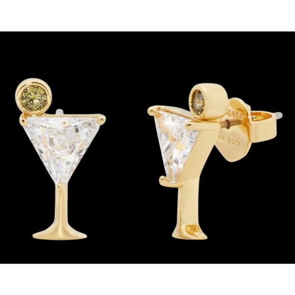 Kate Spade NEW Shaken or Stirred Martini earrings - Picture 1 of 10